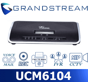Grandstream UCM6104 PBX System